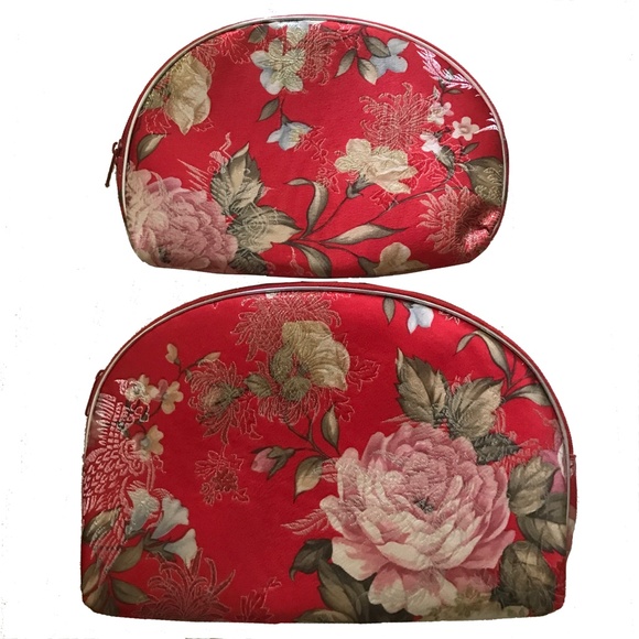 NWOT Silk Cosmetic Cases - Picture 2 of 2